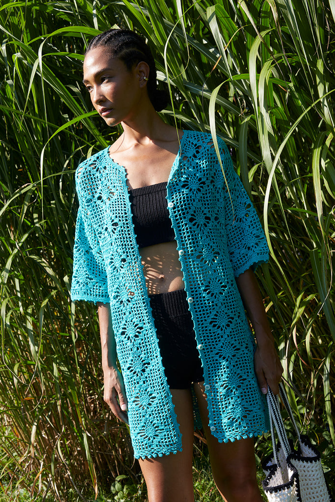 Eleven Six Violet Crochet Cover Up