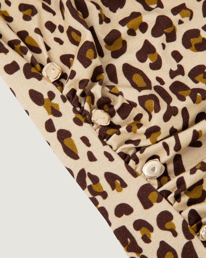 Maison Labiche Leopard Psichari Dress