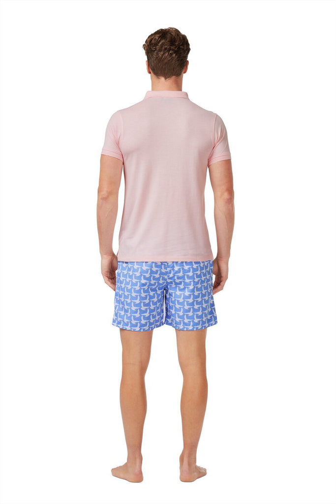 Tom and Teddy Pastel Pink Polo Mens